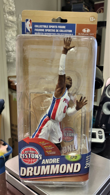 2014 Andre Drummond McFarlane Action Figure SPD NBA Series 25 NEW NIP f12