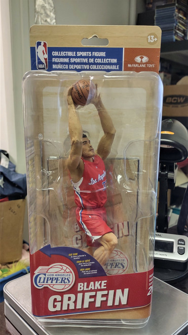 2015 Blake Griffing McFarlane Red Variant Figure SPD NBA Series 26 NEW f12 f14