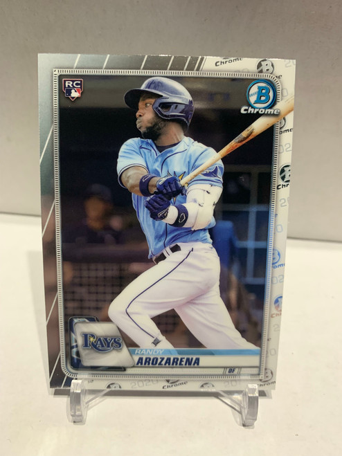 2020 Bowman Chrome Randy Arozarena Rookie Tampa Bay Rays #11