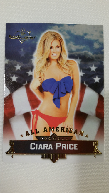 Ciara Price 2013 Bench Warmer Hobby All-American #24 Playboy Playmate