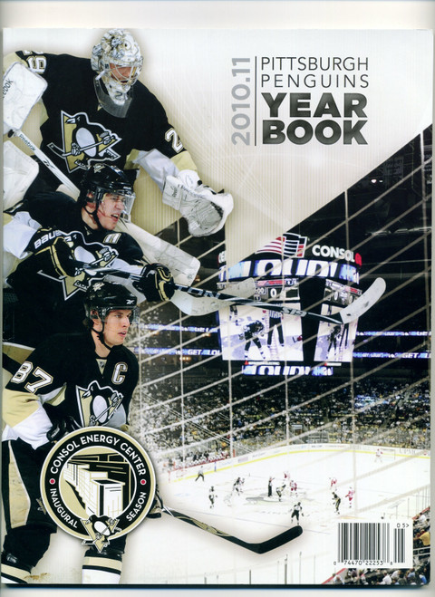 2010-11 Pittsburgh Penguins Hockey Team Yearbook CROSBY FLEURY Cover Rare