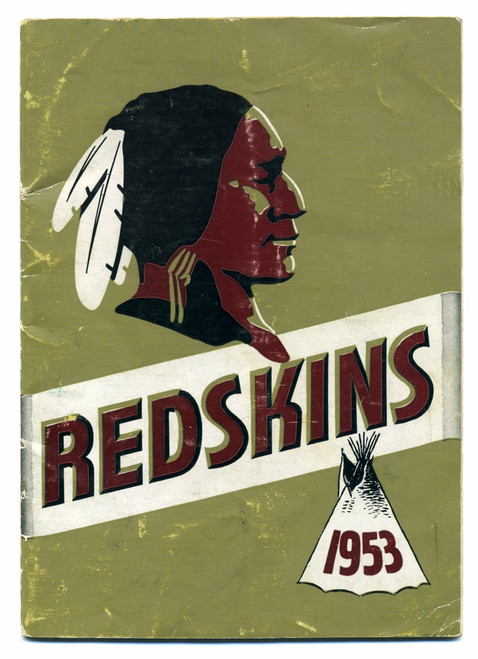 1953 WASHINGTON REDSKINS Football Press Book Media Guide