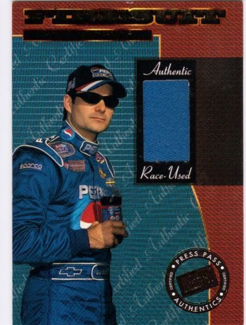 JEFF GORDON 1999 Press Pass Premium Race Used Firesuit #F1 167/250 Relic Card  (x)