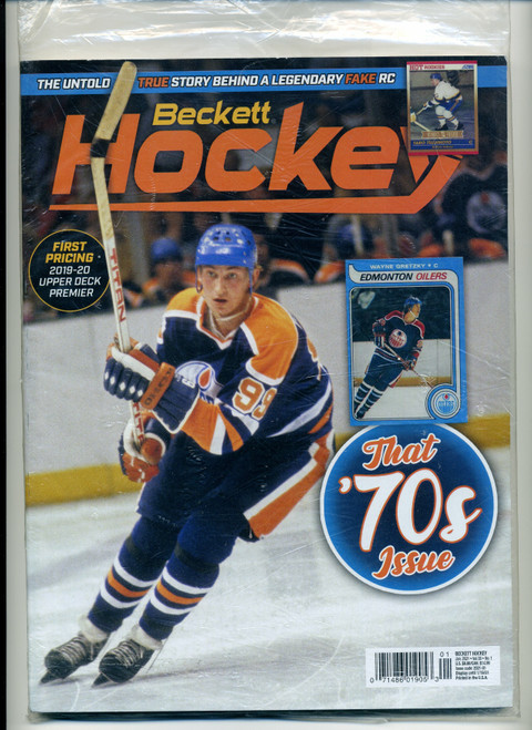 Beckett Hockey Magazine #341 January 2021 Wayne Gretzky