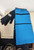 NFL Carolina Panthers Knit Scarf & Gloves Gift Set Striped Unisex NWT Winter