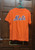 Fanatics Orange New York Mets Orange Graphic T-Shirt Men's Size M