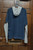 Dallas Cowboys Team Apparel Blue & Gray Layered Hooded Shirt Men's Size M