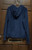 Pro Edge Dark Blue Virginia Cavaliers Fleece Full Zip Hooded Jacket Size XL