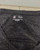 NFL Team Apparel Carolina Panthers Heather Black T-Shirt Glitter Logo Women Sz L