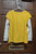 Chase Authentis DAVID RAGAN #6 Yellow Layered Long Sleeve T-Shirt Size L