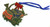 1998 Jeff Gordon #24 NASCAR 50th Anniversary Brass Christmas Ornament