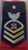 Vanguard COAST GUARD E8 RATING BADGE: BOATSWAIN MATE "BM" - BLUE