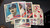 Lot 4 Vintage Topps Boston Red Sox Folders Boggs Rice Greenwell & Stickers