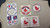 Lot 4 Vintage Topps Boston Red Sox Folders Boggs Rice Greenwell & Stickers
