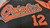 Majestic Roberto Alomar #12 Baltimore Orioles Black Baseball Jersey Size XL