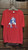 New England Patriots Red Graphic Football T-Shirt Tee Men's Size XL
