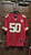 Nike Justin Houston #50 Kansas City Chiefs Football Jersey Size 44 AFC Patch