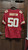 Nike Justin Houston #50 Kansas City Chiefs Football Jersey Size 44 AFC Patch