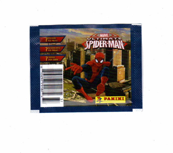 2014 Panini Marvel  Ultimate Spider-Man 10 Sticker Packets (Sealed)