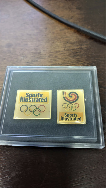 Vintage 1988 Seoul Games Sports Illustrated Olympics Pins Set
