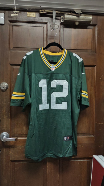 Nike NFL On Field Aaron Rodgers #12 Green Bay Packers Jersey Men's Size 48 NWT