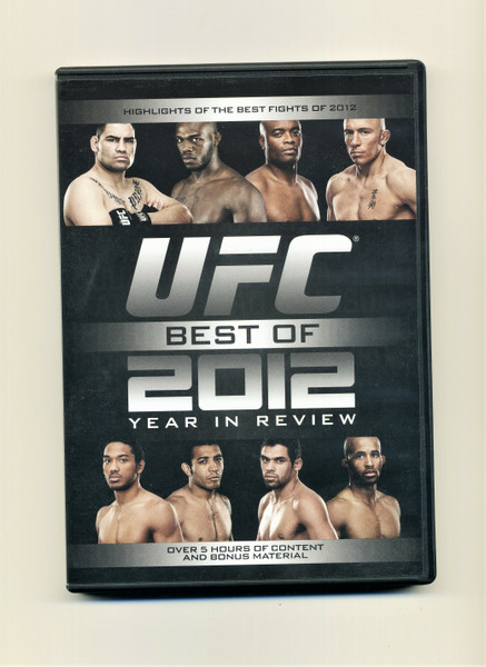 UFC: Best of 2012 - Year In Review (DVD, 2013, 2-Disc Set) MMA