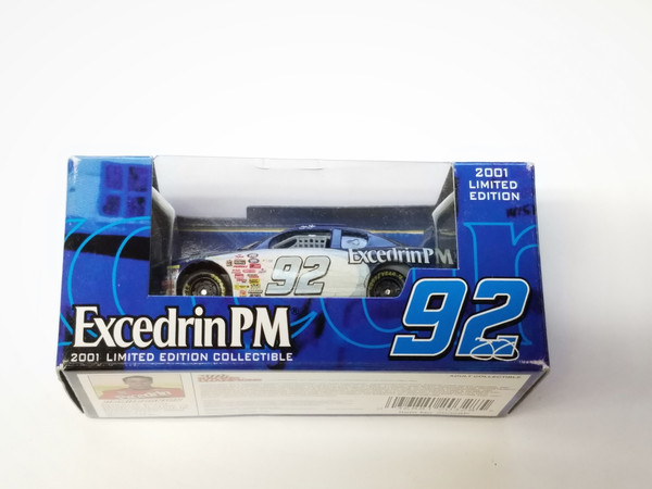 2001 Racing Champions 1:64 #92 Jimmie Johnson/Excedrin PM Promo Car In Box