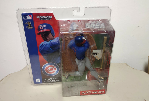 2002 McFarlane Sportspicks Series 1 SAMMY SOSA Blue Action Figure f15