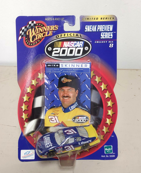 2000 Winner's Circle 1:64 #31 Mike Skinner/Lowe's Sneak Preview Series NOS NIP