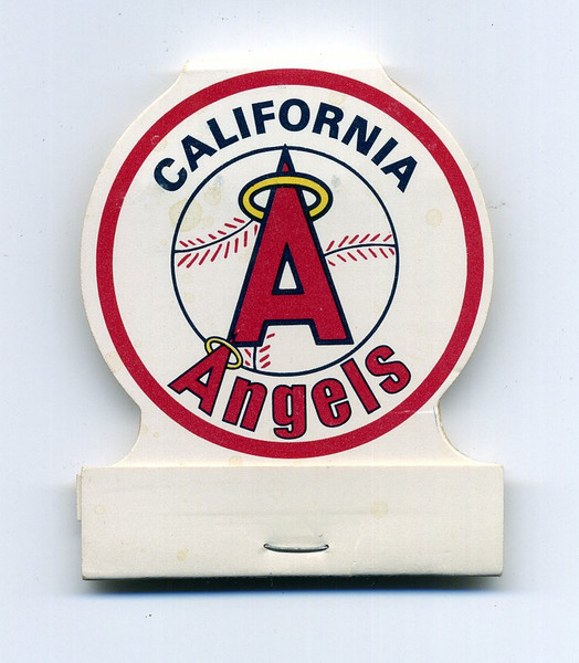 Vintage 1981 Matchbook CALIFORNIA ANGELS Baseball Collectible Ephemera Unused