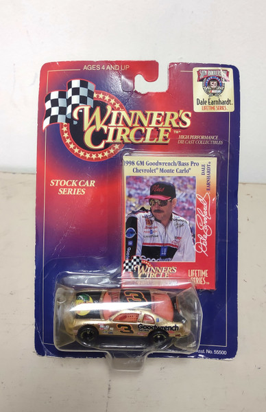 1998 Winner's Circle Lifetime Dale Earnhardt 1:64 #3 1998 GW/ Bass Pro 7/11