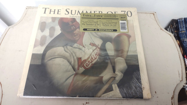 2 1998 St Louis Post Dispatch Newspapers Salute to 62 & Summer of 70 McGwire