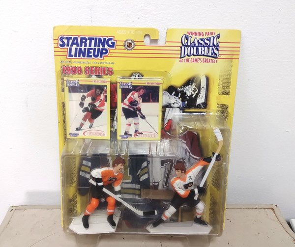 1998 Starting Lineup Classic Doubles DAVE SCHULTZ & BOBBY CLARKE Figures f17