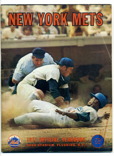 1971 New York Mets Baseball Yearbook Tom Seaver Nolan Ryan Tug McGraw   M339