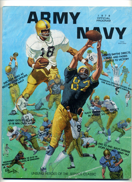 December 2 1978 Army vs Navy Football Game Program   M357