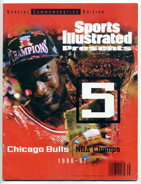 Sports Illustrated Chicago Bulls 1996-97 NBA Champs Michael Jordan   M402