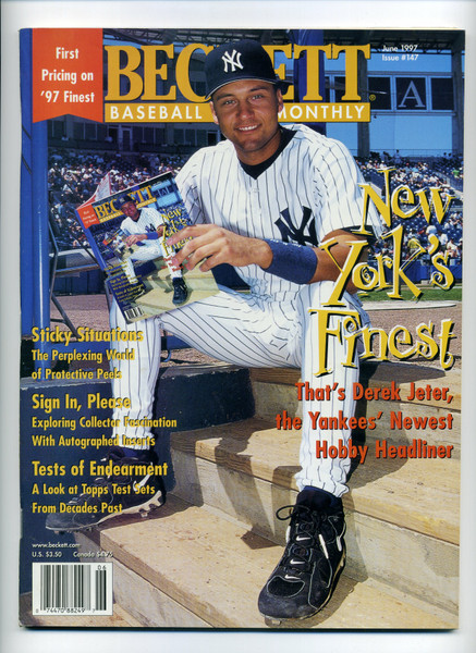 Beckett Baseball Magazine #147 June 1997 Derek Jeter, Fernandez Covers    M474