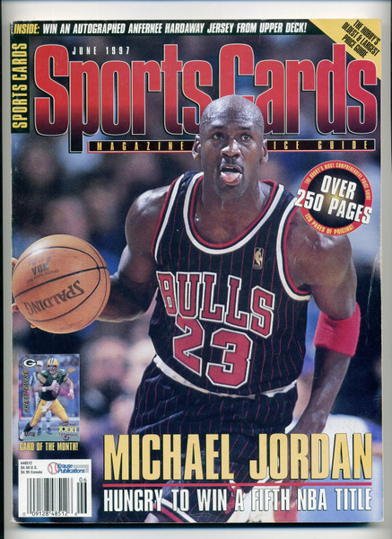 Sports Cards Magazine June 1997 Michael Jordan Cover   M482