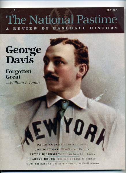1997 SABR The National Pastime Number 17 George Davis Fogotten Great   M501