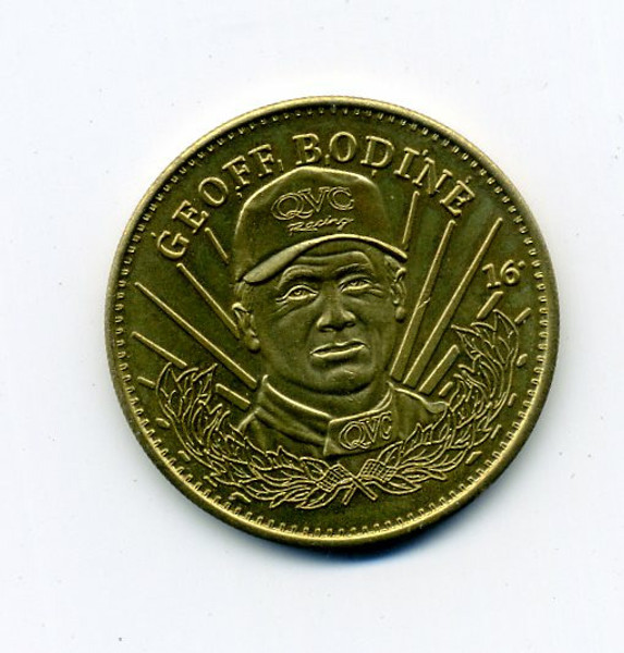 1997 Pinnacle Mint Collection GEOFF BODINE Gold Plated Loose Coin #16