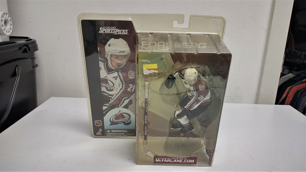 2001 McFarlane NHL Sports Picks Series 1 Peter Forsberg Colorado Avalanche f1