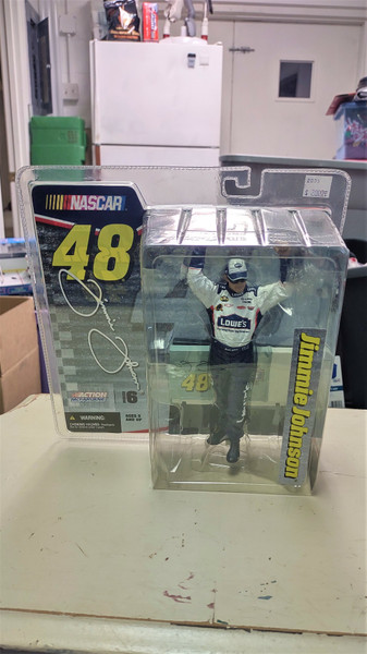 2005 Action McFarlane Series 6 JIMMIE JOHNSON #48 Lowe's Figure NEW NOS NIP f5