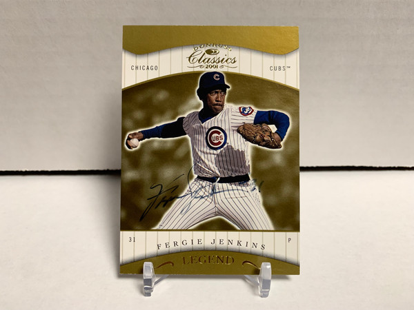 Fergie Jenkins 2001 Donruss Classics #199 Legends Card /1755 Chicago Cubs HOF