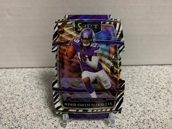 IHMIR SMITH-MARSETTE 2021 Select ZEBRA Rookie PRIZM DIE CUT RC SSP CASE HIT