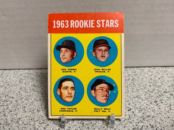 1963 Topps Set-Break #208 Rookie Stars