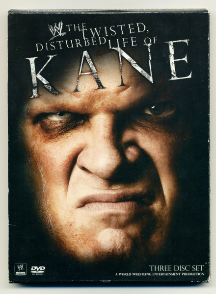WWE - The Twisted Disturbed Life of Kane (DVD, 2008, 3-Disc Set) Wrestling