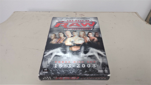 WWE - Best of Raw 15th Anniversary 1993-2008 (DVD, 2007, 3-Disc Set) Wrestling