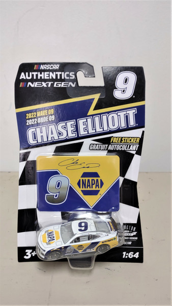 2022 Authentics Wave 9 Chase Elliott #9 NAPA Throwback 1:64 Diecast Lionel
