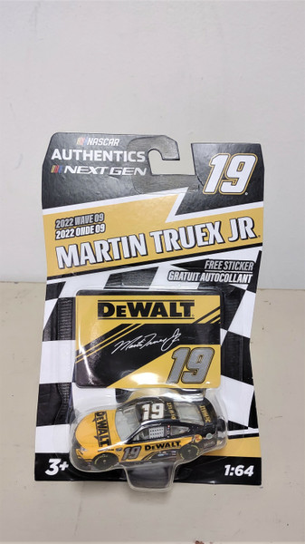 2022 Authentics Wave 9 Martin Truex Jr. #19 DEWALT 1:64 Diecast Lionel