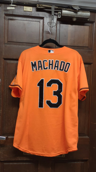 Majestic Coolbase Jersey Manny Machado #13 Baltimore Orioles Orange Size 50 NWT
